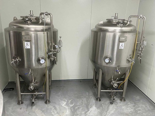 2021 tiantai fermentatie ketel 500liter dubbelwandig - afbeelding 19 van  20