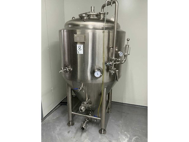 2021 tiantai fermentatie ketel 500liter dubbelwandig - afbeelding 12 van  20