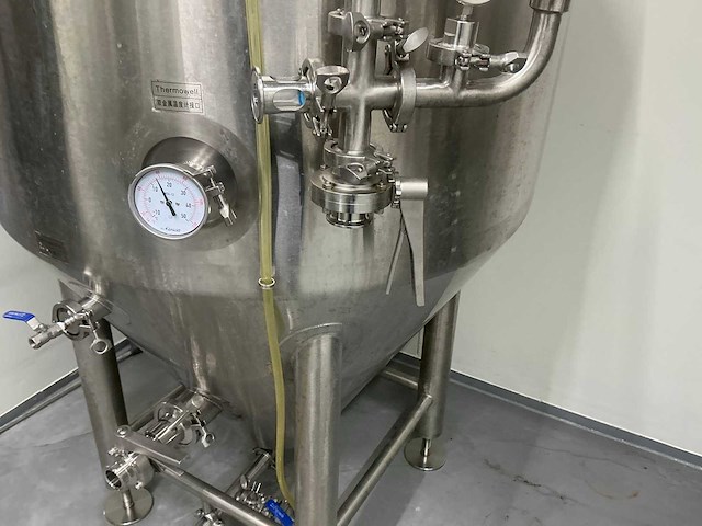 2021 tiantai fermentatie ketel 500liter dubbelwandig - afbeelding 18 van  20