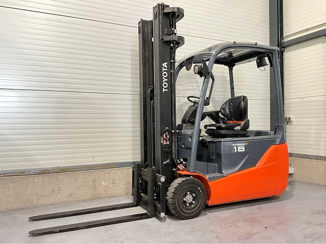 2021 toyota 8fbe18t vorkheftruck - afbeelding 1 van  13