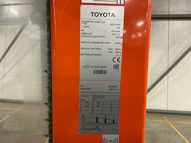 2021 toyota bt optio ome100m man-up truck - afbeelding 8 van  19