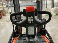 2021 toyota bt staxio dxh3300 elektrische palletwagen met platform - afbeelding 4 van  17