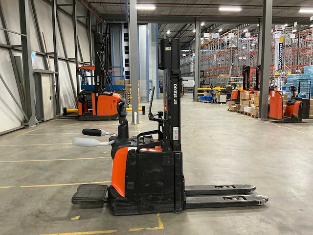 2021 toyota bt staxio dxh3300 elektrische palletwagen met platform - afbeelding 12 van  17