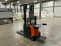 2021 toyota bt staxio dxh3300 elektrische palletwagen met platform - afbeelding 14 van  17