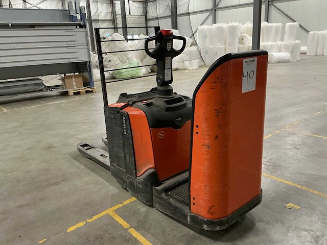 2021 toyota lpe200 elektrische palletwagen met platform - afbeelding 11 van  14