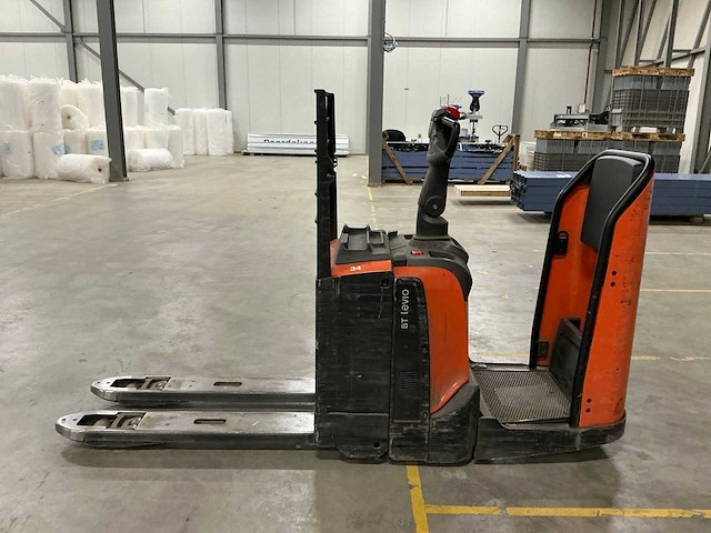 2021 toyota lpe200 elektrische palletwagen met platform - afbeelding 12 van  14