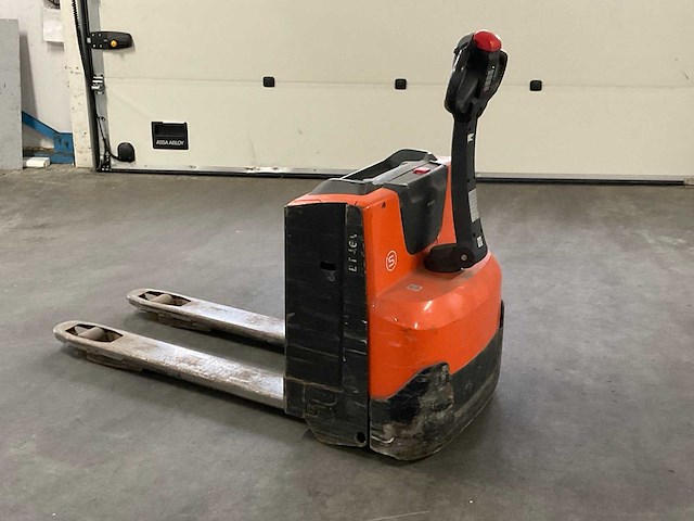 2021 toyota lwe160 elektrische palletwagen - afbeelding 1 van  5