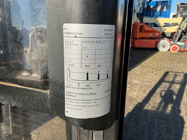 2021 toyota swe200d stapelaar - afbeelding 2 van  12