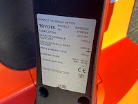2021 toyota swe200d stapelaar - afbeelding 4 van  12