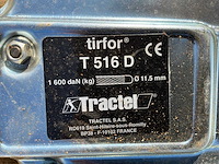2021 tractel t516d tirfor ratel takel - afbeelding 6 van  7