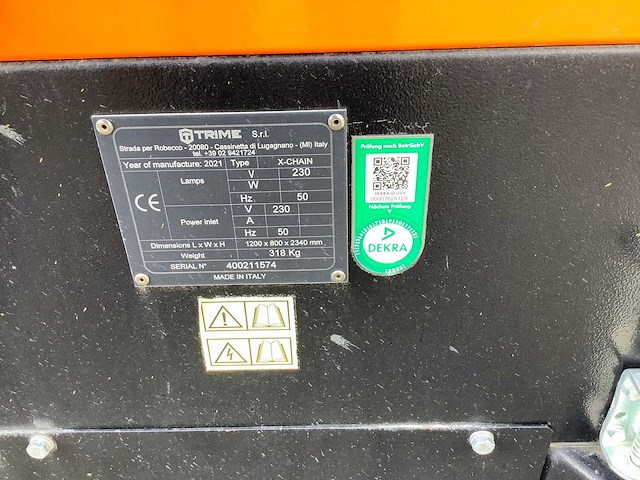 2021 trime x-chain mobile lampenwagen - afbeelding 9 van  9