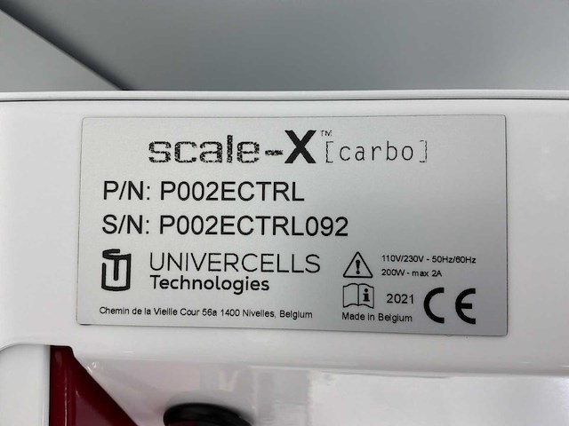 2021 univercells technologies scale-x carbo bioreactorsysteem - afbeelding 7 van  7