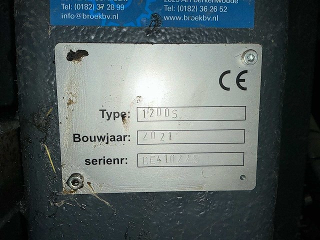 2021 vdb vario profi 1200s sleepslang bemester - afbeelding 27 van  39