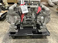 2021 versamatic pneumatische dubbele membraampomp (3x) - afbeelding 2 van  8