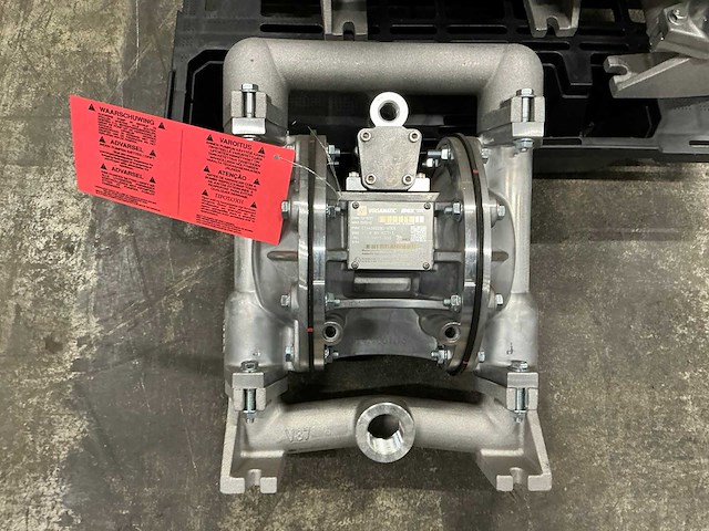 2021 versamatic pneumatische dubbele membraampomp (3x) - afbeelding 3 van  8
