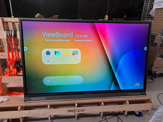 2021 viewsonic vs18374 interactive touchscreen 75" - afbeelding 4 van  9