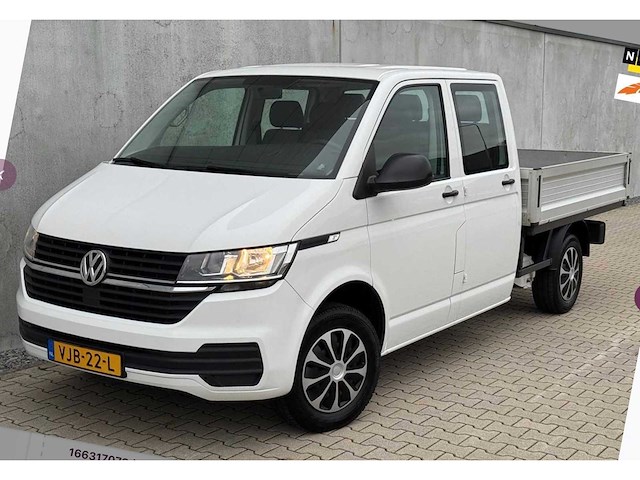 2021 volkswagen transporter 2.0 tdi l2h1 dc bedrijfswagen - afbeelding 1 van  20