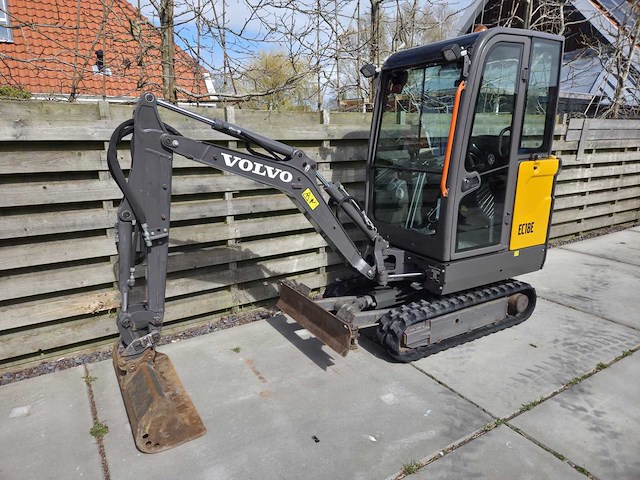 2021 volvo ec18e s-wissel minigraafmachine - afbeelding 18 van  23
