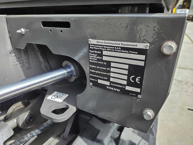 2021 volvo ec18e s-wissel minigraafmachine - afbeelding 11 van  21