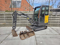 2021 volvo ec18e s-wissel minigraafmachine - afbeelding 1 van  21