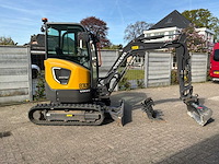 2021 volvo ecr25 compacte elektrische rupsgraafmachine