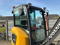 2021 volvo ecr25 compacte elektrische rupsgraafmachine - afbeelding 6 van  27
