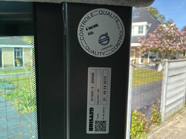 2021 volvo ecr25 compacte elektrische rupsgraafmachine - afbeelding 18 van  27