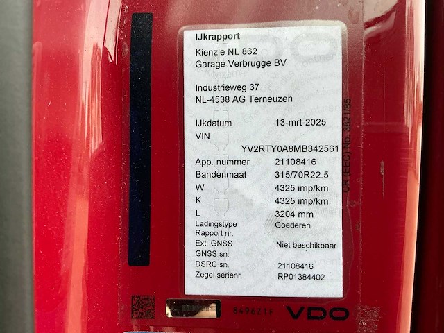 2021 volvo fh unlimited edition opleggertrekker - afbeelding 36 van  43