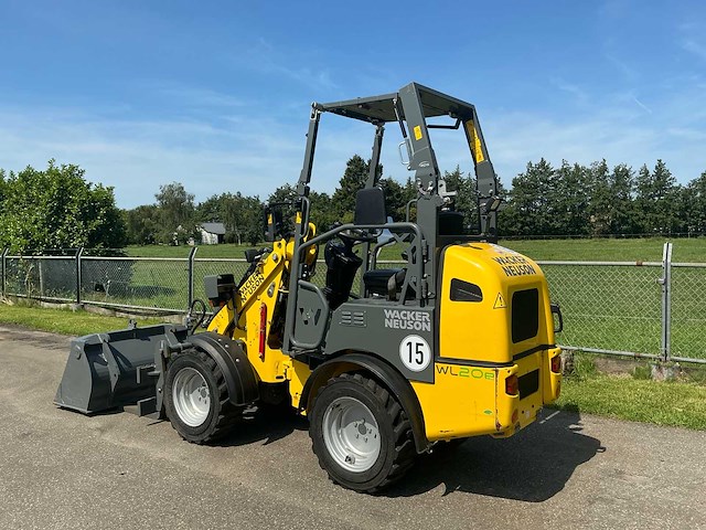 2021 wacker neuson wl20e shovel - afbeelding 18 van  20