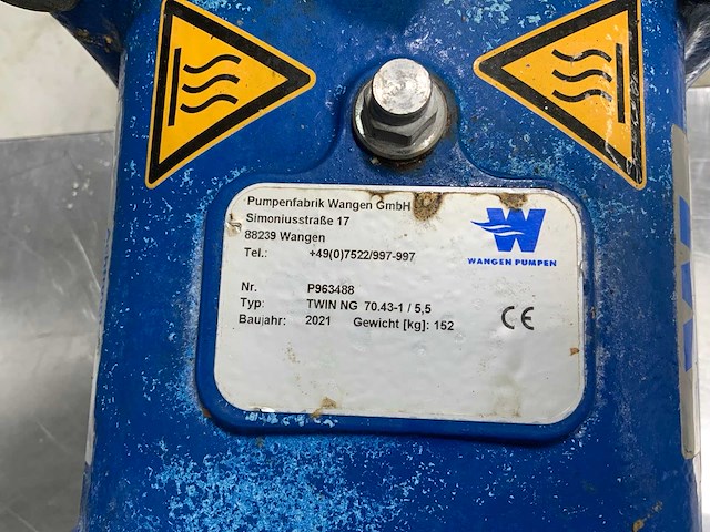 2021 wangen twin ng 70.43-1 / 5,5 pomp - afbeelding 3 van  4