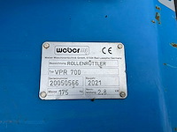 2021 weber vpr700 rollentrilplaat - afbeelding 2 van  10