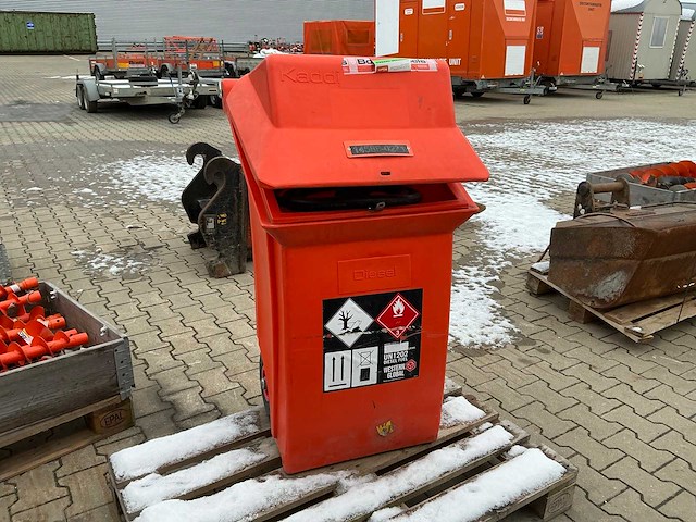 2021 western global kaddi dm22k mobiele brandstof opslagtank - afbeelding 2 van  7