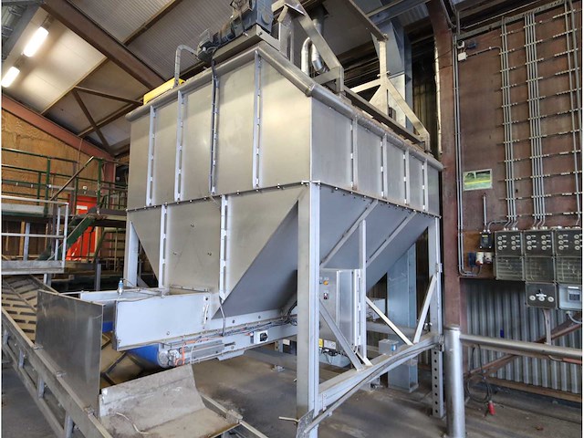 2021 wevano special rvs invoerbunker met kantelinrichting - afbeelding 1 van  7