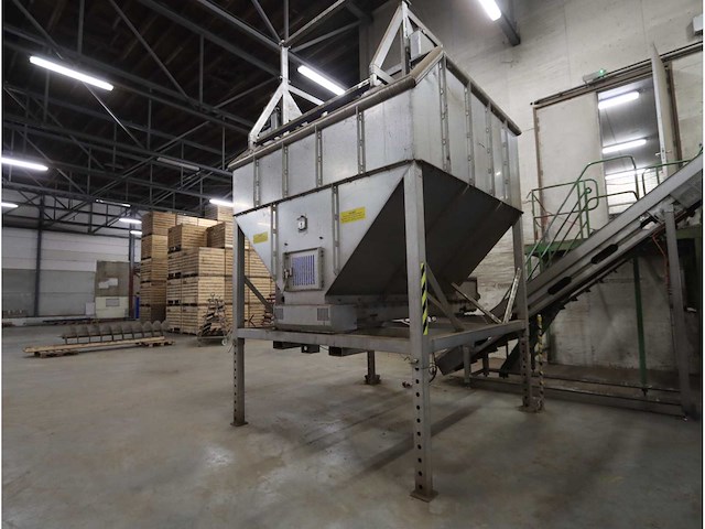 2021 wevano special rvs invoerbunker met kantelinrichting - afbeelding 2 van  8