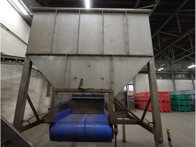 2021 wevano special rvs invoerbunker met kantelinrichting - afbeelding 4 van  8