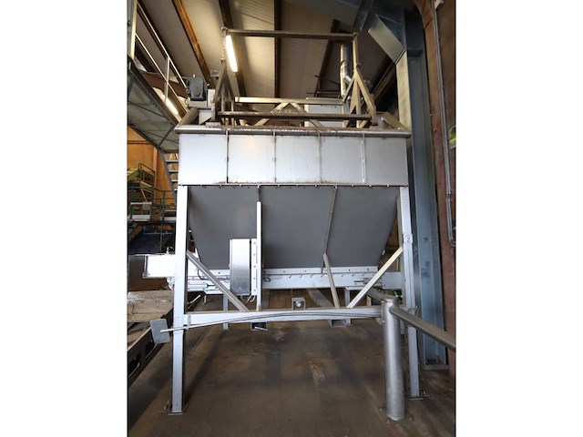 2021 wevano special rvs invoerbunker met kantelinrichting - afbeelding 3 van  7