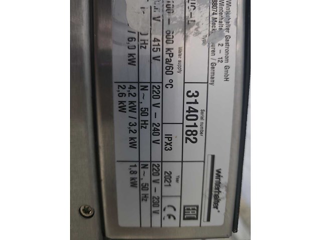 2021 winterhalter - uc-l - vaatwasser - afbeelding 10 van  11