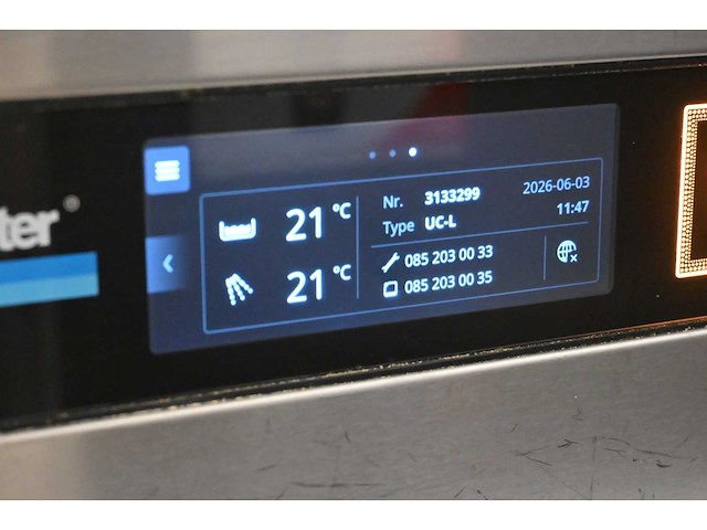 2021 winterhalter uc-l rvs glazenvaatwasmachine met rvs onderstel - afbeelding 8 van  11