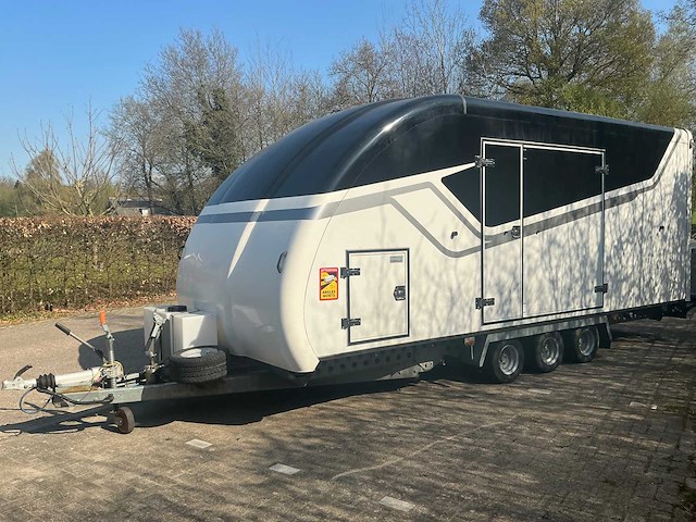 2021 woodford trailers rl6-011 gesloten auto transporter - afbeelding 1 van  30