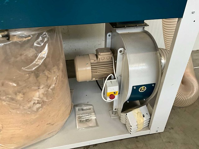 2021 woodman de-3500 filterafzuiginstallatie - afbeelding 3 van  4
