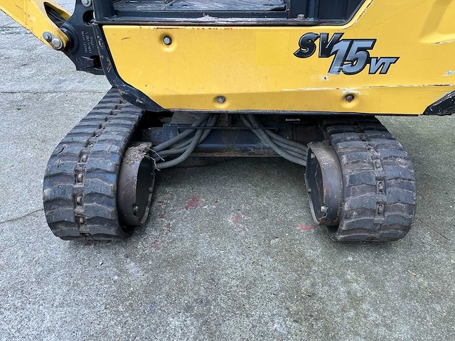 2021 yanmar sv15vt minigraafmachine - afbeelding 21 van  33
