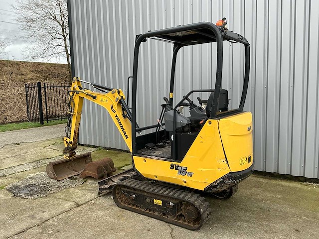 2021 yanmar sv15vt minigraafmachine - afbeelding 12 van  33