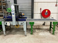 2021 youngsunpack mh-fj-1a dozensluitmachine met rollenbaan