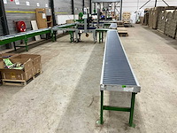 2021 youngsunpack mh-fj-1a dozensluitmachine met rollenbaan - afbeelding 1 van  14