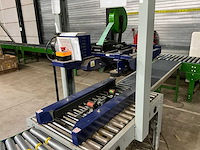 2021 youngsunpack mh-fj-1a dozensluitmachine met rollenbaan - afbeelding 10 van  14