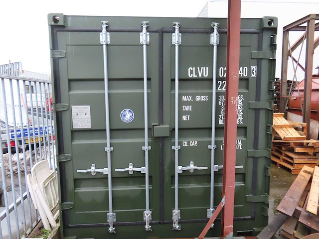 2022 - container 20ft open side - afbeelding 1 van  5