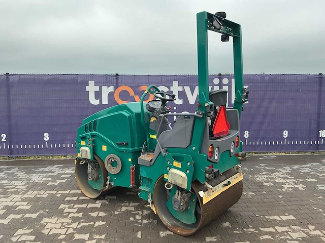 2022 - hamm - hd 10 vv - dubbele trommelrol wals - afbeelding 8 van  14