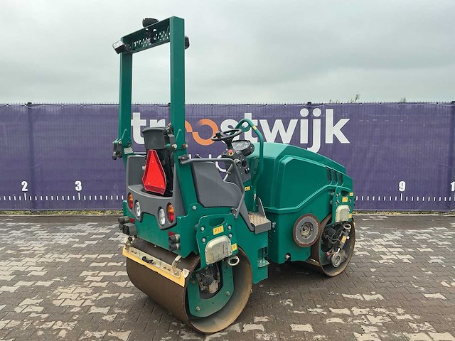 2022 - hamm - hd 10 vv - dubbele trommelrol wals - afbeelding 9 van  14