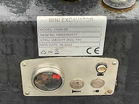 2022 - hsw-06 - minigraafmachine met aanhangwagen - afbeelding 4 van  32