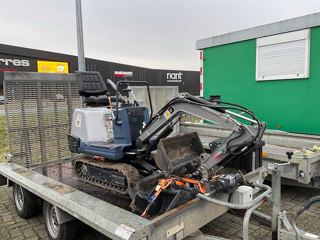 2022 - hsw-06 - minigraafmachine met aanhangwagen - afbeelding 10 van  32